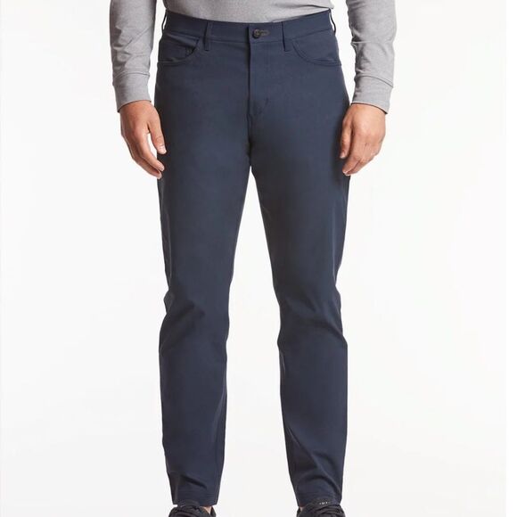 Public Rec 29” Dealmaker Navy Blue Stretch‎ Golf Work Pants Size 42 - Picture 2 of 15